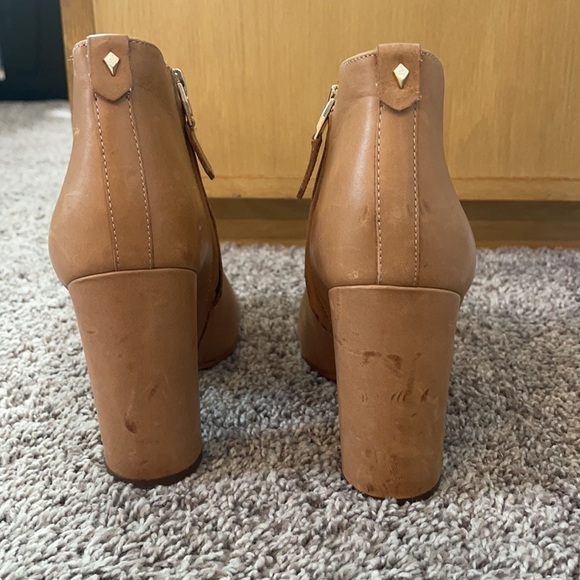 Sam Edelman Soft Leather Booties Ankle Boots Shoes 4” Heels Size 8.5 - Picture 6 of 9